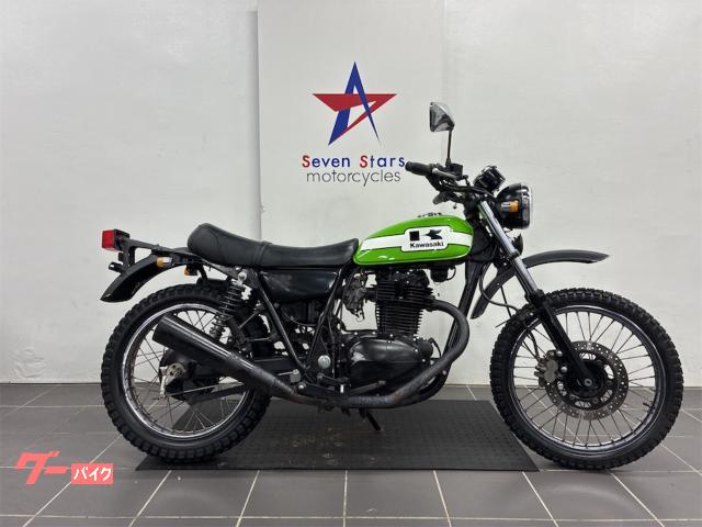 純正250TRフロントスポークホイール ディスクブレーキ対応 カワサキ 250TR フロントディスクブレーキ スポークホイール