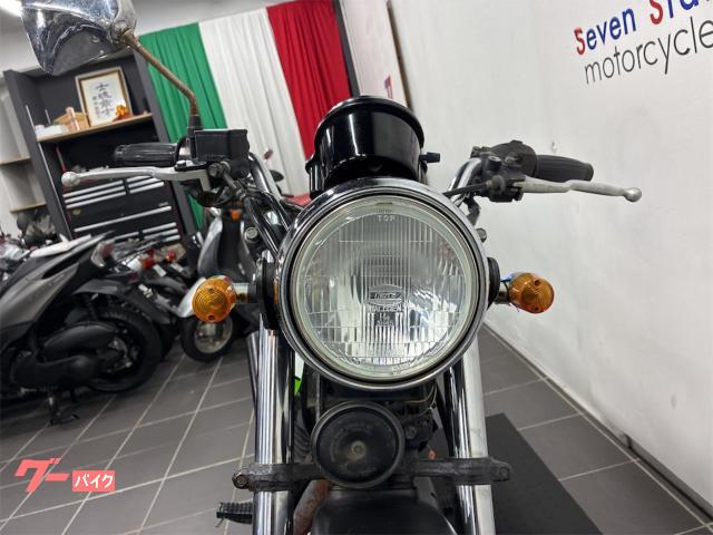 カワサキ 250TR フロントディスクブレーキ スポークホイール