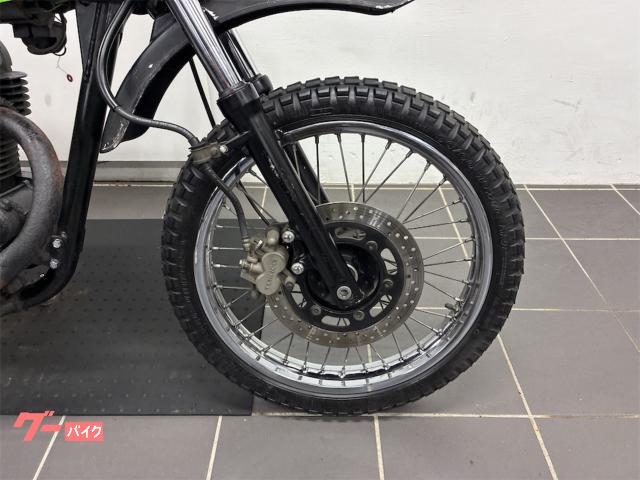 カワサキ 250TR フロントディスクブレーキ スポークホイール