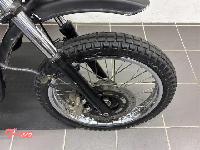 カワサキ 250TR フロントディスクブレーキ スポークホイール