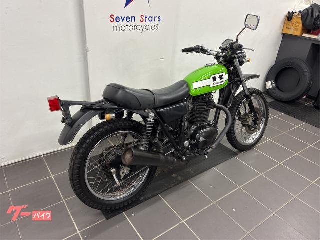 カワサキ 250TR フロントディスクブレーキ スポークホイール