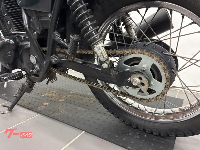 カワサキ 250TR フロントディスクブレーキ スポークホイール