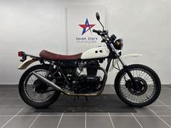 カワサキ　２５０ＴＲ　カスタムマフラー　ウインカー改　フロントディスクブレーキ　スポークホイール　純正レッドシート