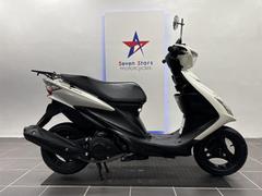 スズキ　アドレスＶ１２５Ｓ　純正フルノーマル　盗難防止警報アラーム標準装備　ガソリン残量メーター付き　フロントディスクブレーキ