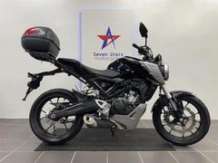 ホンダ　ＣＢ１２５Ｒ　前後ディスクブレーキ　ＡＢＳ装備　ガソリン残量メーター付き　デジタルメーター　リアＢＯＸリアキャリア付き