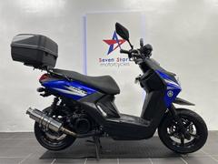 ヤマハ　ＢＷ’Ｓ１２５　ＦＩ　ガソリン残量メーター付き　前後ディスクブレーキ　デジタルメーター　ＧＩＶＩ製リアＢＯＸ付き　ＳＥＡ６Ｊモデル