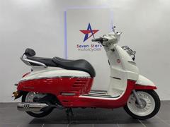 ＰＥＵＧＥＯＴ　ジャンゴ１２５　エバージョン　純正オプション　スクリーン・フロントキャリア・バックレスト付き　前後ディスクブレーキ　ＡＢＳ装備
