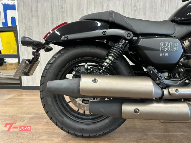 SRV250 ブラック QJMOTOR SRV 250｜バイクのアオヤマ 三島店｜新車・中古