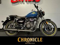 ＲＯＹＡＬ　ＥＮＦＩＥＬＤ　メテオ３５０　ファイヤーボールブルー　正規取扱店中古車　ＵＳＢ−Ａワンポート　トリッパーナビゲーションシステム標準装備