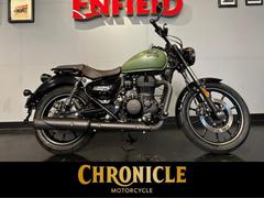 ＲＯＹＡＬ　ＥＮＦＩＥＬＤ　メテオ３５０ファイヤーボールマットグリーン純正ツーリングライダーシート・パッセンジャーシート・バーエンドミラー装備　車検残Ｒ８．５