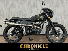 ＡＪＳ　’７１　デザートスクランブラー１２５　原付二種　ライトカウル、グリップエンド、ハンドル、ミラー社外パーツ　セルフ・キック　併用式