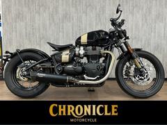 ＴＲＩＵＭＰＨ　ボンネビルボバーＴＦＣ　ファントムブラック　ワンオーナー車　世界限定７５０台　車検残Ｒ１０／４