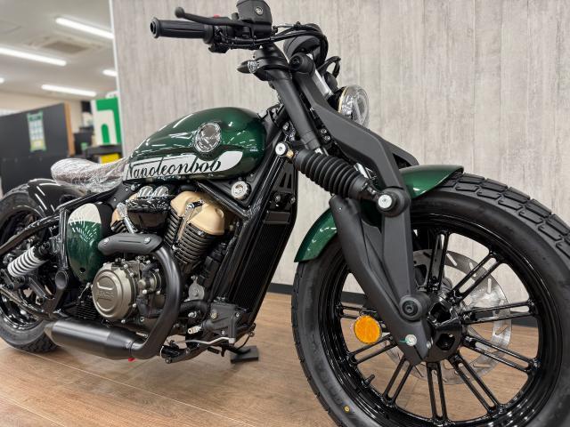 BENDA ナポレオンボブ250 グリーン 新車 1人乗り仕様 水冷V