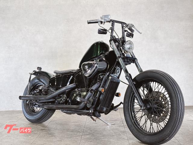 スティード４００ダークグリーンｐａｉｎｔフリスコＣｕｓｔｏｍ