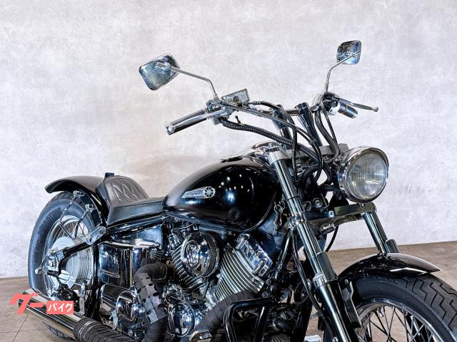 純正 YAMAHA バイクタンク 黒 ドラッグスター400クラシック VH01J ヤマハ発動機 ドラッグスター400 タンク 黒 ヤマハ 純正 中古