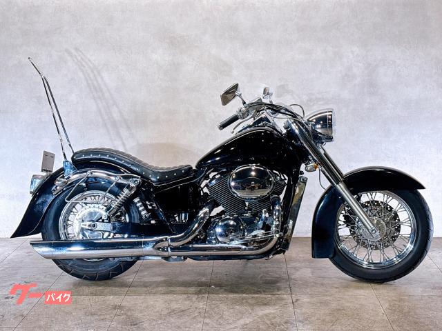 HONDAシャドウ400NC34純正スタッズ付き黒バイクフロントフェンダー
