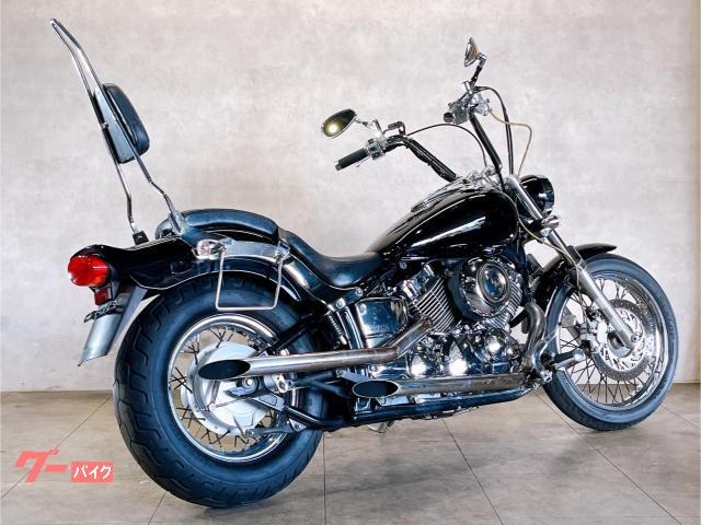 ヤマハ ドラッグスター400スラッシュカットマフラー最終キャブ