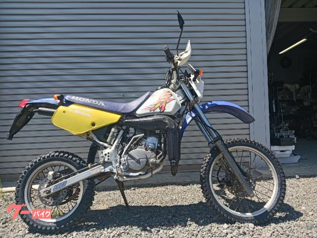 ホンダ CRM80 HD12 1993年 タイヤ前後新品 フロント