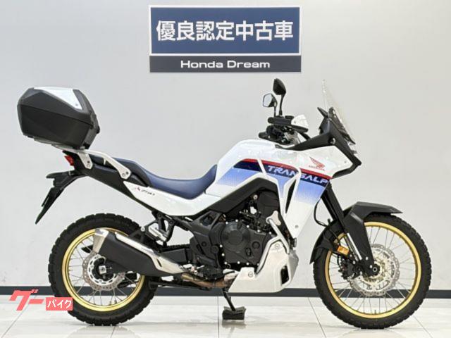 ＸＬ７５０トランザルプ　スキッドプレート・グリップヒータ・Ｑシフター・リアボックス・メインスタンド　２０２３年モデル　ロスホワイト