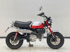 ホンダ　モンキー１２５　２０２１年モデル　パールネビュラレッド　グリップヒーター・スクランブラーマフラー　認定中古車輌