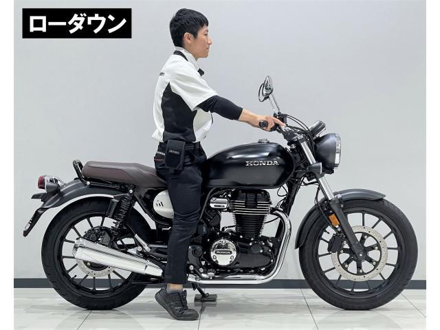 ホンダ ＧＢ３５０ ローダウン仕様 ２０２３年モデル マットパールモリオンブラック ローダウンサス・ショートスタンド・ＯＶＥＲサイドカバー｜ホンダ ドリーム袖ヶ浦｜新車・中古バイクなら【グーバイク】