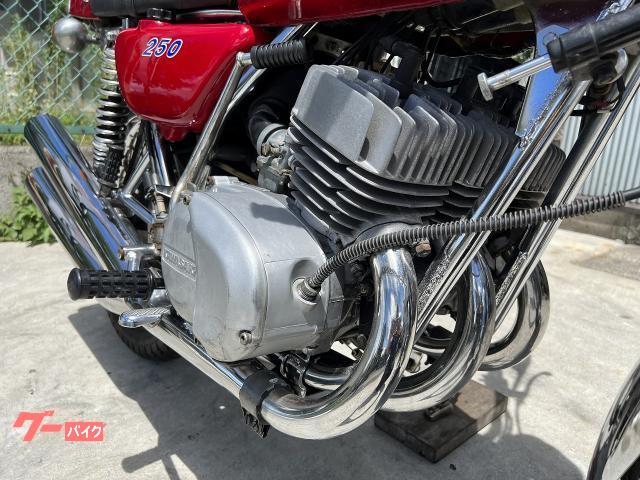 カワサキ ３５０ＳＳ 初期型Ｓ２Ｆ 公認軽二輪２５０登録車 腰上２５０ エンジンＯＨ｜モトショップ輪童｜新車・中古バイクなら【グーバイク】