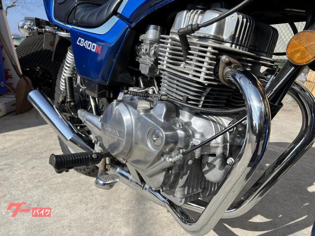 ホンダ スーパーホークIII ＣＢ４００Ｔ エンジンＯＨリプレイス ノーマルＮ外装 大川タックロール ショートマフラー 裏コムスター  車検付き｜モトショップ輪童｜新車・中古バイクなら【グーバイク】