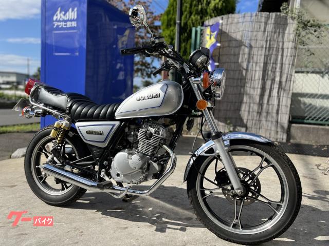 スズキ ＧＮ１２５Ｈ カスタム タックロール メッキショート管｜モトショップ輪童｜新車・中古バイクなら【グーバイク】