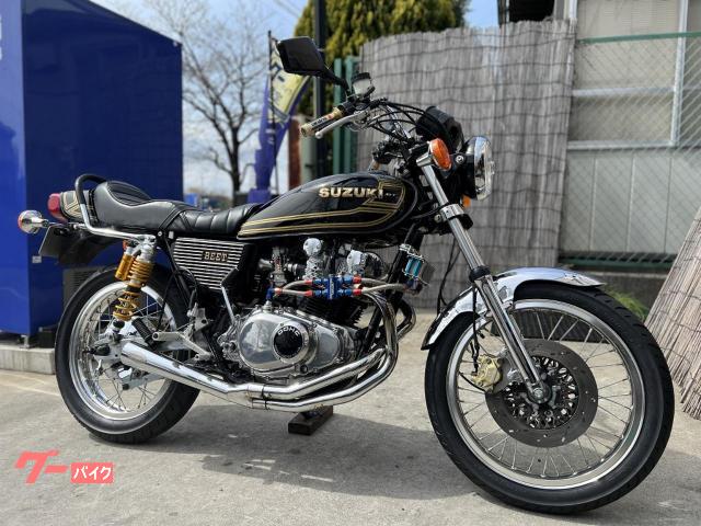 中古 希少 バイク スズキ GS400 カスタムパーツ 色々