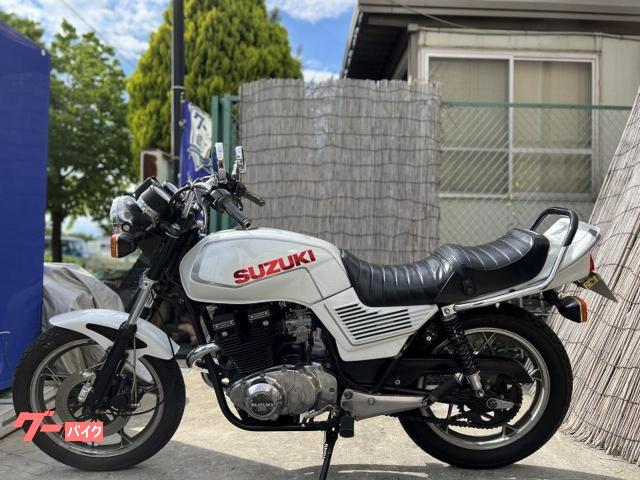 スズキ GSX400E ゴキ ホワイトパールNEWペイント