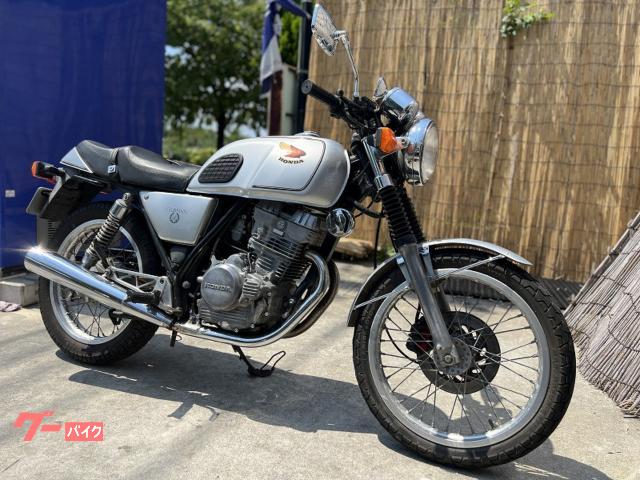 ＧＢ２５０クラブマン　初期型ノーマルオリジナル　純正シルバー