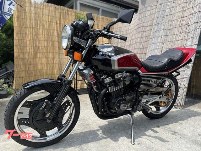 かつお様用　ホンダ　CBX400F CBX550F ホンダ純正　新品 1/12 完成品バイク Honda CBX400F モンツァレッド【11604