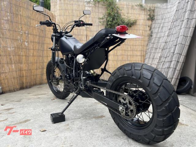 ヤマハ TW225E ブラックカスタムLED仕様 ロンスイネオスカ