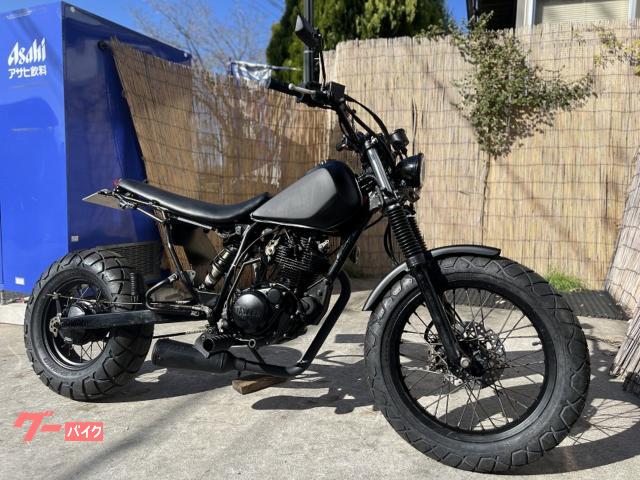 ＴＷ２２５Ｅ　ブラックカスタムＬＥＤ仕様　ロンスイネオスカチューン　社外メーター　タイヤ新品