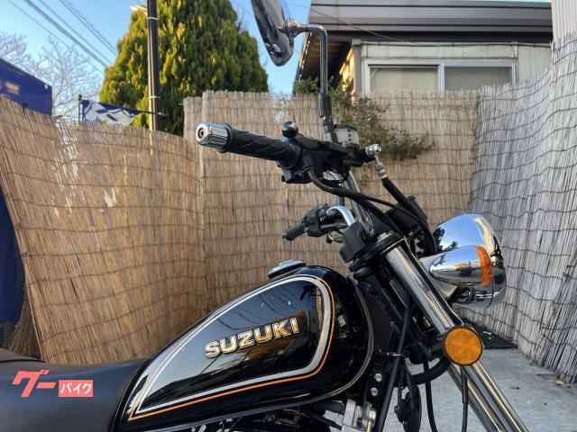 スズキ GN125-2F カスタムブラック BEAMSマフラー スズキ GN125-2F カスタムブラック BEAMSマフラー