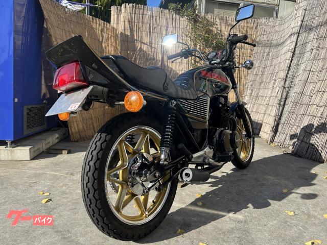 スズキ GSX400E ゴキ ゴールドライン鏡面BLACKカスタム