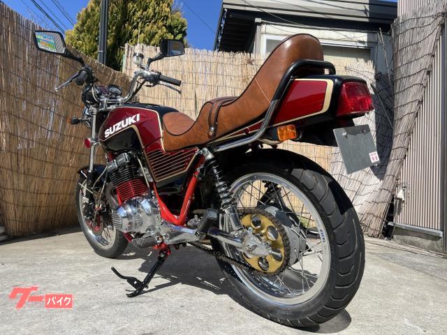 スズキ GSX400E ゴキ SP忠雄クロス管 ANDFフォーク