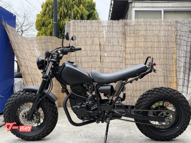 ★23万円　TW225　セル付　ロンスイカスタム！ヤマハ　TW　実動車★ヤマハ ヤマハ TW225E BigFootブラックカスタムLED仕様