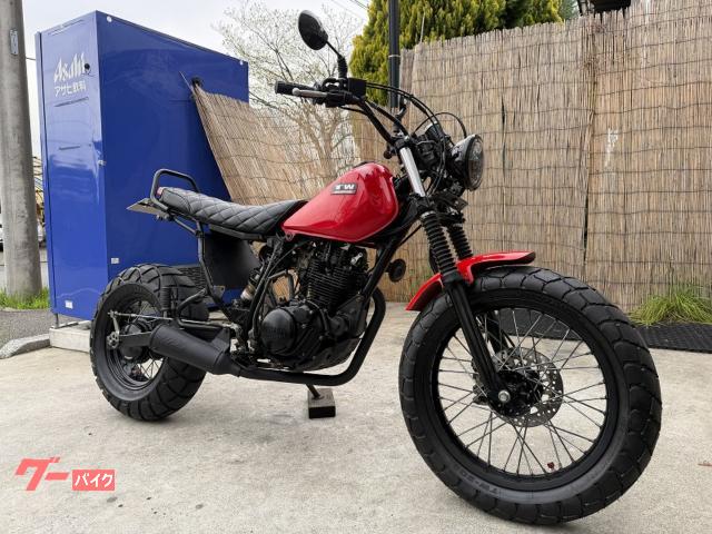 ＴＷ２２５Ｅ　オリジナルレッドカスタムＬＥＤ仕様　ロンスイネオスカチューン　社外スピードメーター