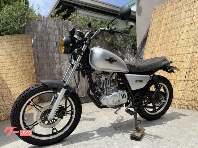 スズキ　GN125H　ショート管 スズキ GN125H カスタム タックロール ショート管 | モト