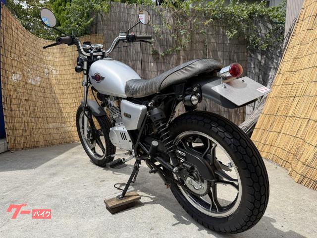 スズキ GN125H セパレートsilverカスタム ショート管