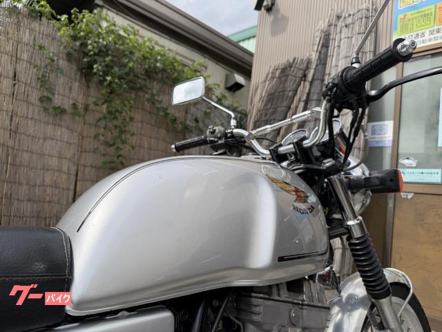 HONDA GB250タンク シルバー 初期 改くん タンク HONDA GB250