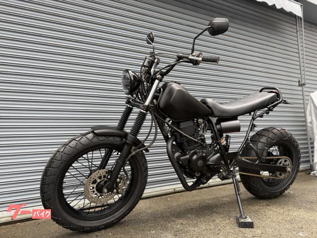 ヤマハ TW225E ブラックカスタムLED仕様 ロンスイネオスカ
