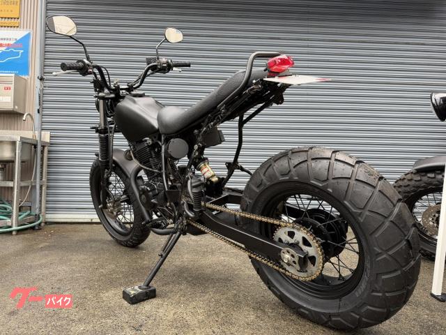 ヤマハ TW225E ブラックカスタムLED仕様 ロンスイネオスカ