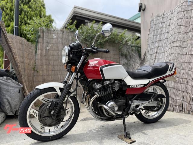 ホンダ CBX550F 旧エンデ管 タイヤ新品ワイド パステルロード