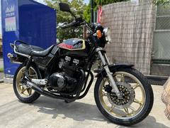 スズキ　ＧＳＸ４００Ｅ　ゴキ　ゴールドラインＢＬＡＣＫカスタム　セブンキャスト　フロントダブル　３年車検付き