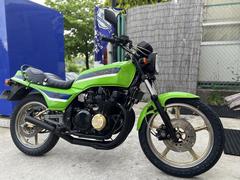 カワサキ　Ｚ４００ＧＰ　昭和５７年８月国内物５５００番台　国内車　限定ライムグリーン　手曲げ集合　オイルクーラー　ＢＥＥＴ　ＴＴ１００ＧＰ