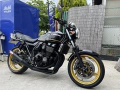カワサキ　ＺＲＸ４００−II　２００８年ＮＥＷペイントＢＬＡＣＫＧＯＬＤライン　イモビキー６ＰＯＴ　ＢＥＥＴ　モリワキワンピース　２年車検