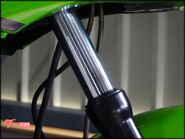 カワサキ ＧＰＺ９００Ｒ　Ａ７　バーハン仕様　スリップオンマフラー　タックロールシートの画像（埼玉県