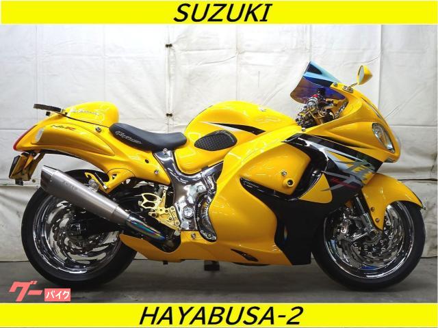 スズキ ハヤブサ（ＧＳＸ１３００Ｒ Ｈａｙａｂｕｓａ） 原田消音器ワンオフマフラー  ＲＣｃｏｍｐｏｎｅｎｔｓ製メッキホイール｜ＦＩＸＥＲ｜新車・中古バイクなら【グーバイク】